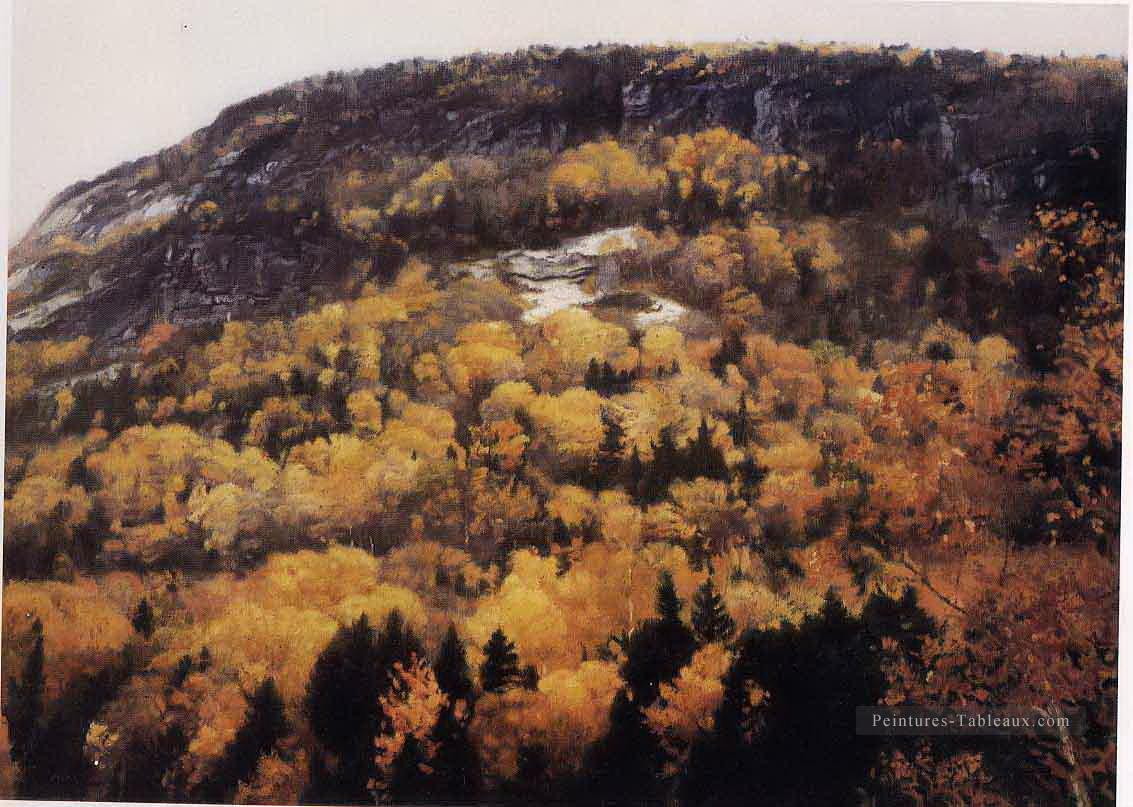 Hudson River Valley 1984 Chinois Chen Yifei Peintures à l'huile
